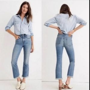Madewell Cali Demi Boot jeans 27